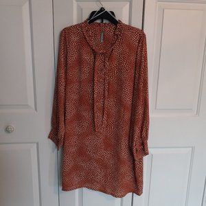 Orange Massini Dress, NWT, Sz XL